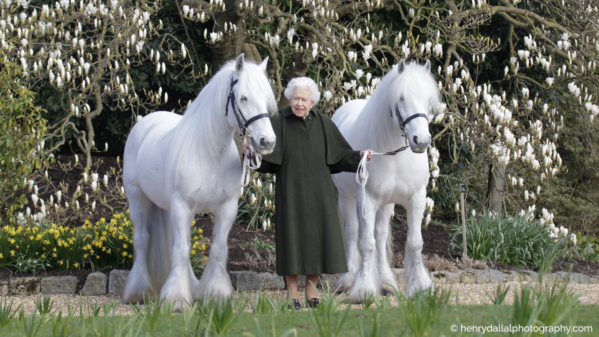 La reina Isabel II de Inglaterra cumple 96 años de edad y 70 años en el