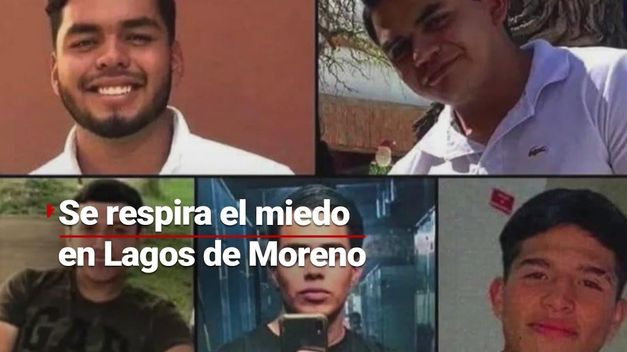 Un día más sin los 5 jóvenes desaparecidos en Lagos de Moreno Jalisco