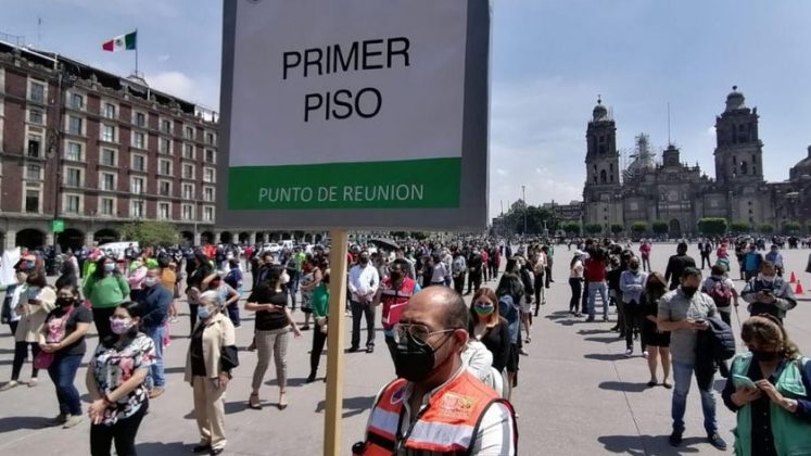 Se lleva a cabo el primer Simulacro Nacional 2021; se ...