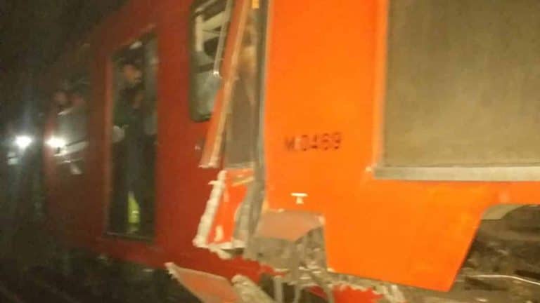 Chocan trenes de la Línea 3 del Metro de la CDMX; se reporta un muerto y al menos 16 lesionados