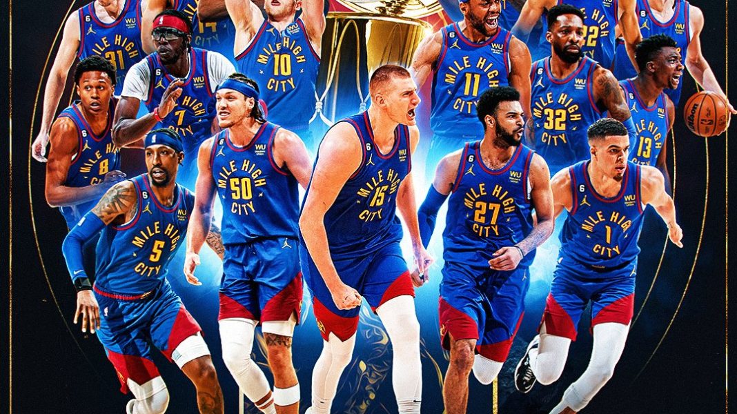 Denver Nuggets se coronan campeones de la NBA por primera vez en su