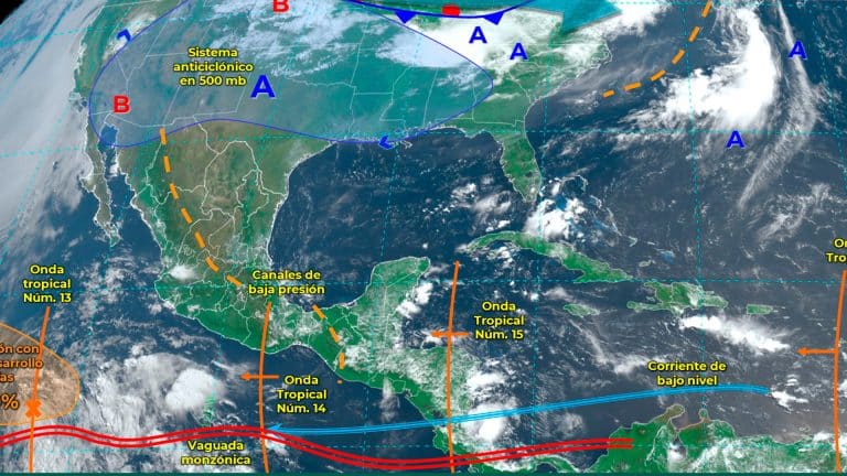 Pronostican lluvias fuertes en 19 estados del país